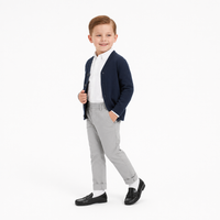 mocassins enfant noir photo lifestyle portée